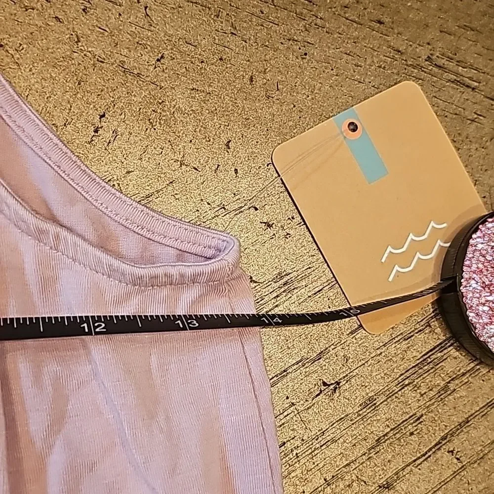 Pink purple ombre halter maxi dress girls size L NWT Bixby Lane